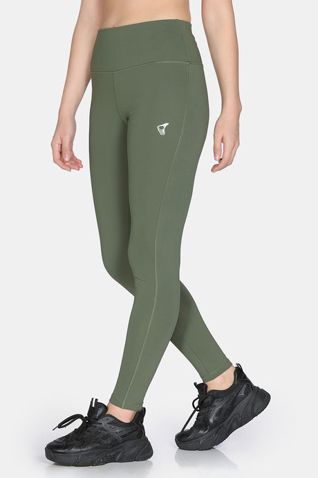 Zelocity Quick Dry Gym Leggings - Four Leaf Clover — image 3